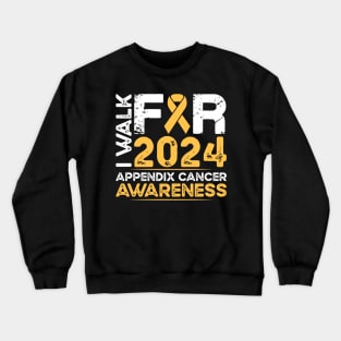 Appendix Cancer Awareness Walk 2024 Crewneck Sweatshirt